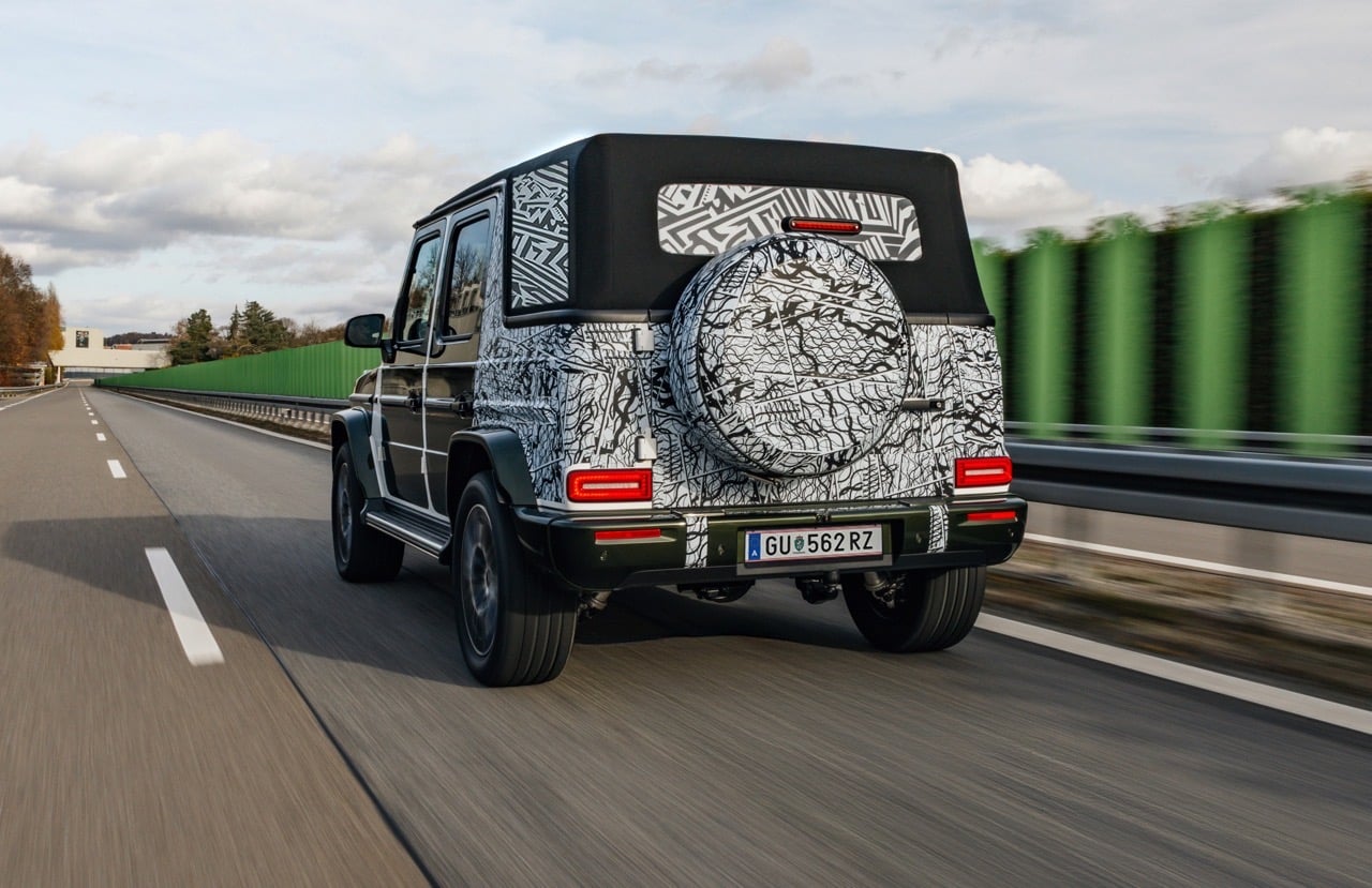 Mercedes Classe G: via ai test su strada per la versione Cabrio [FOTO]