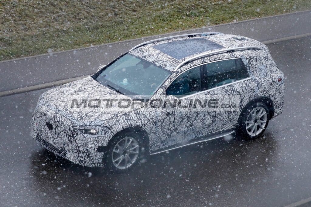 Mercedes GLC: l’elettrica in arrivo anche a 7 posti [FOTO SPIA]