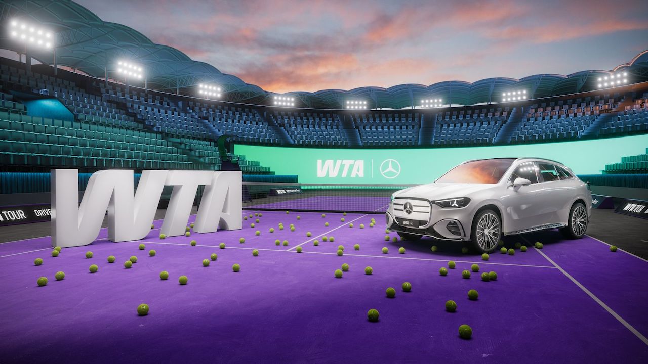 Mercedes punta sul tennis: partnership pluriennale con la WTA