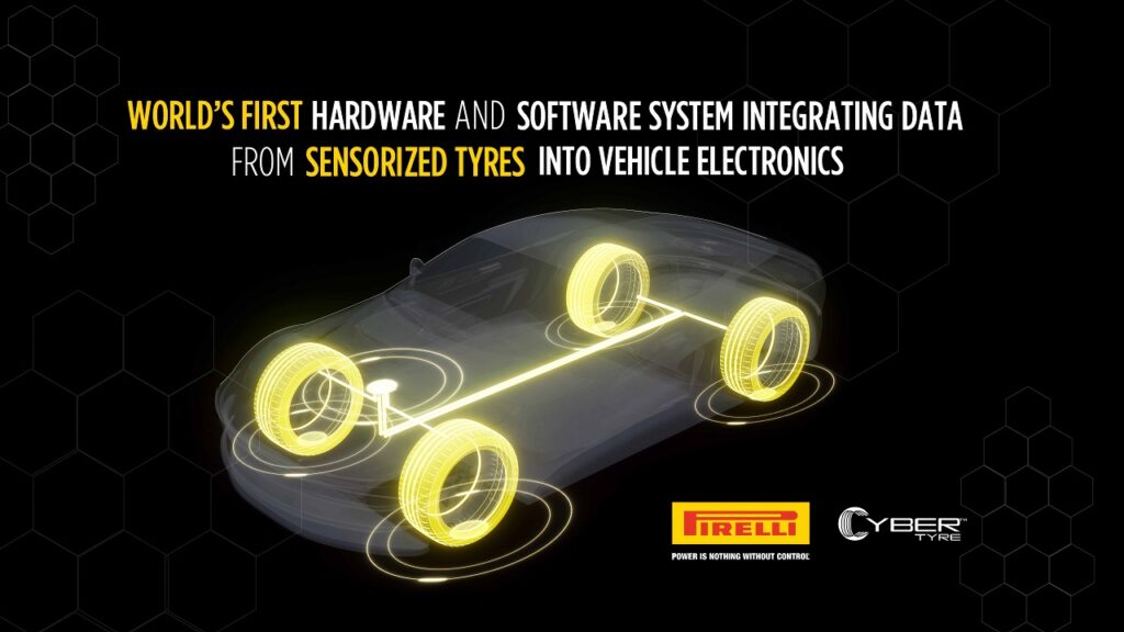 Pirelli: il suo innovativo sistema Cyber Tyre premiato in tutto il mondo
