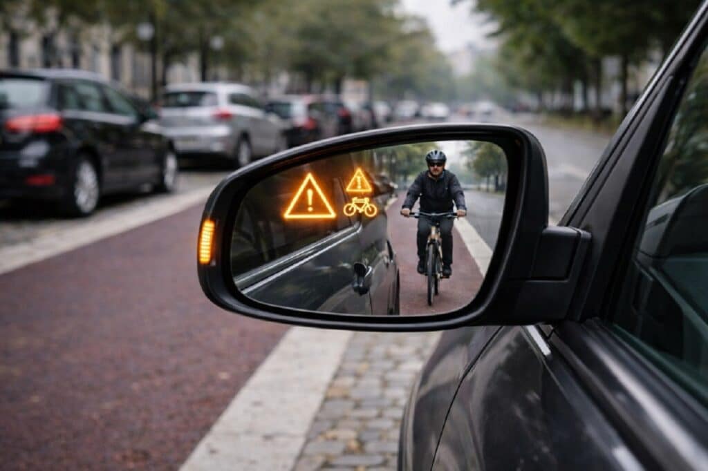 Portiere salvaciclisti obbligatorie in Europa? L’idea arriva dalla Germania