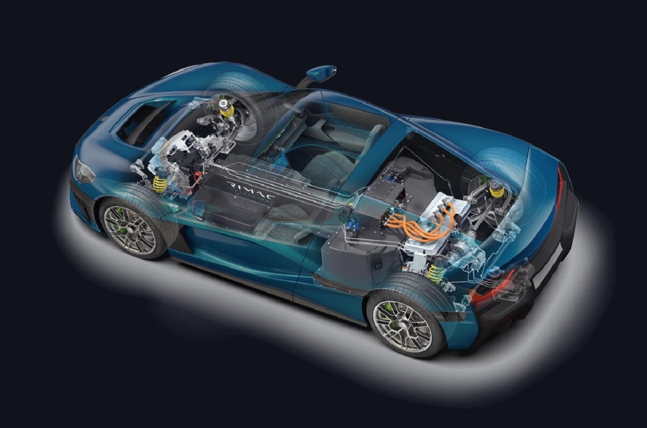 Rimac sta sviluppando una batteria allo stato solido per Bugatti