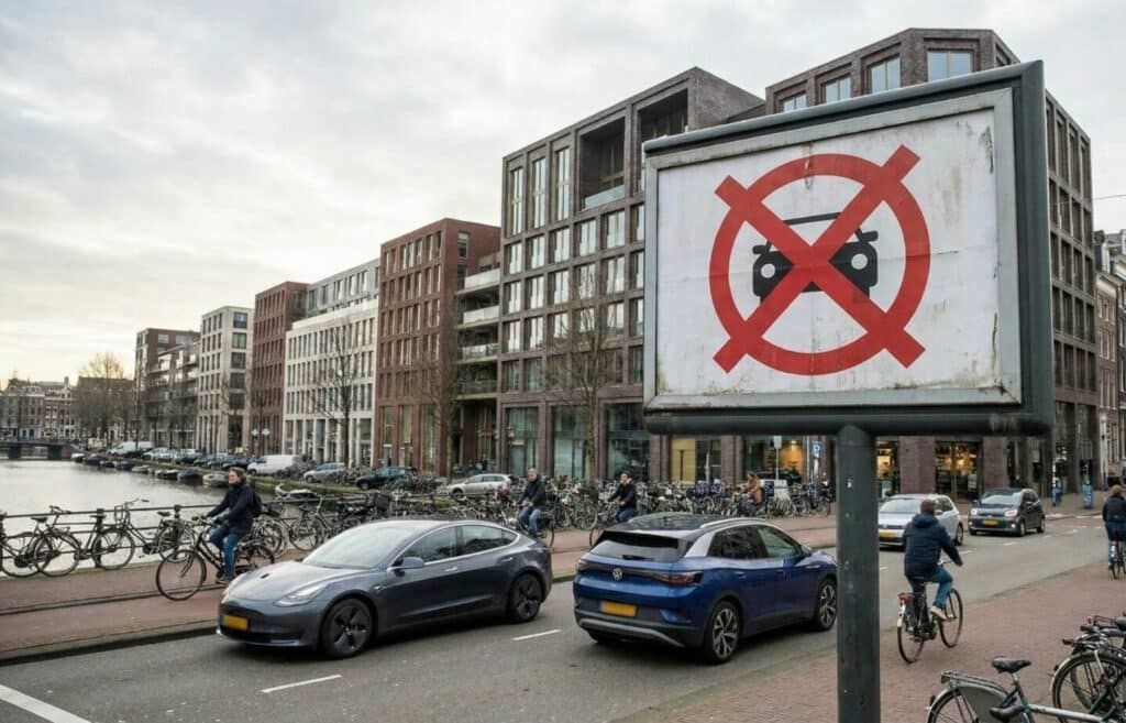 Amsterdam vieta la pubblicità di auto a benzina e diesel negli spazi pubblici