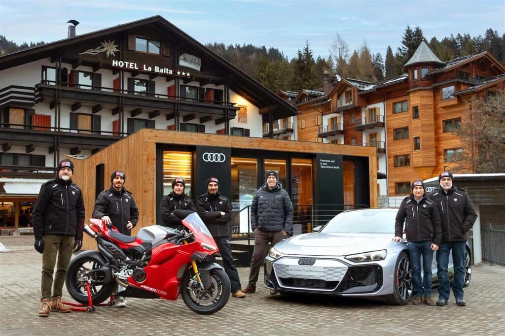 Audi: il benvenuto a Ducati con l’evento ‘Campioni in pista’