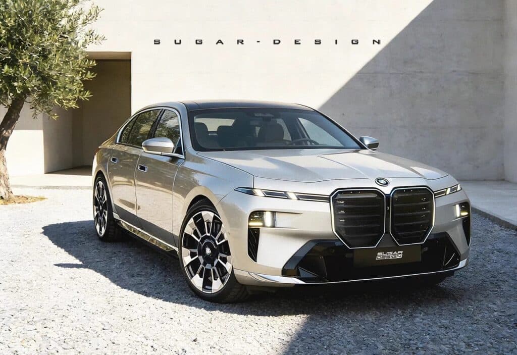 BMW Serie 7 restyling: ecco come potrebbe cambiare il suo design [RENDER]