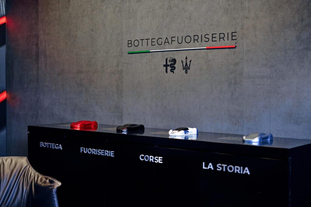BOTTEGAFUORISERIE al Salone di Bruxelles: il nuovo polo di Alfa Romeo e Maserati tra creatività e performance