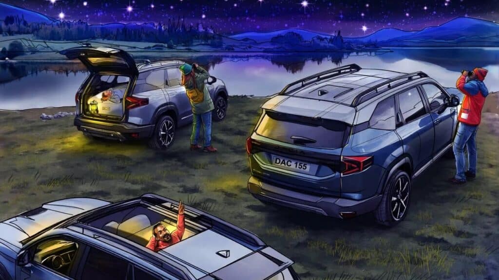 Dacia Bigster: un ‘hotel’ in Scozia per provare il Pack Sleep