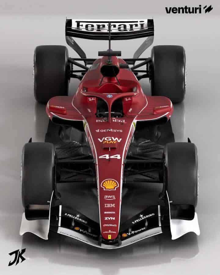 Ferrari SF-26: il RENDER che ipotizza la nuova monoposto di Leclerc ed Hamilton