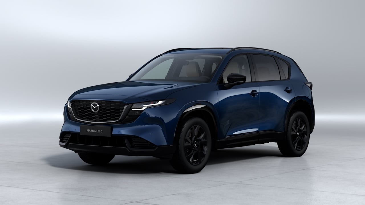 Mazda CX-5 2026: debutta il nuovo colore esterno Navy Blue