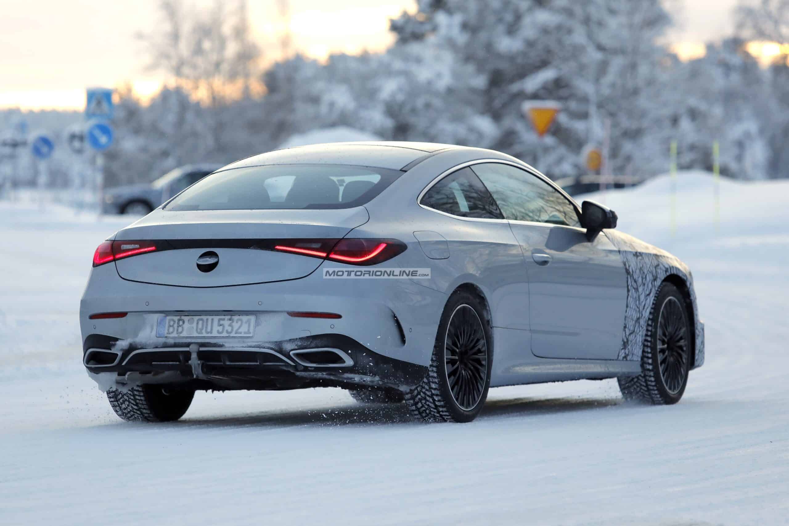 Mercedes CLE 2027: in arrivo un restyling per la coupé