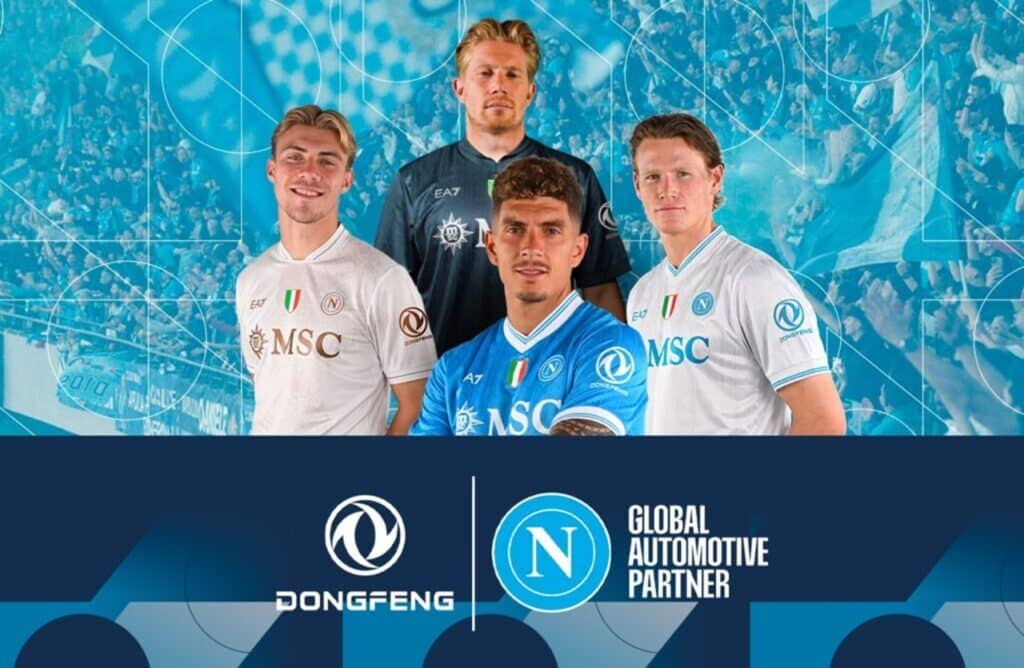 Dongfeng diventa Global Automotive Partner di SSC Napoli