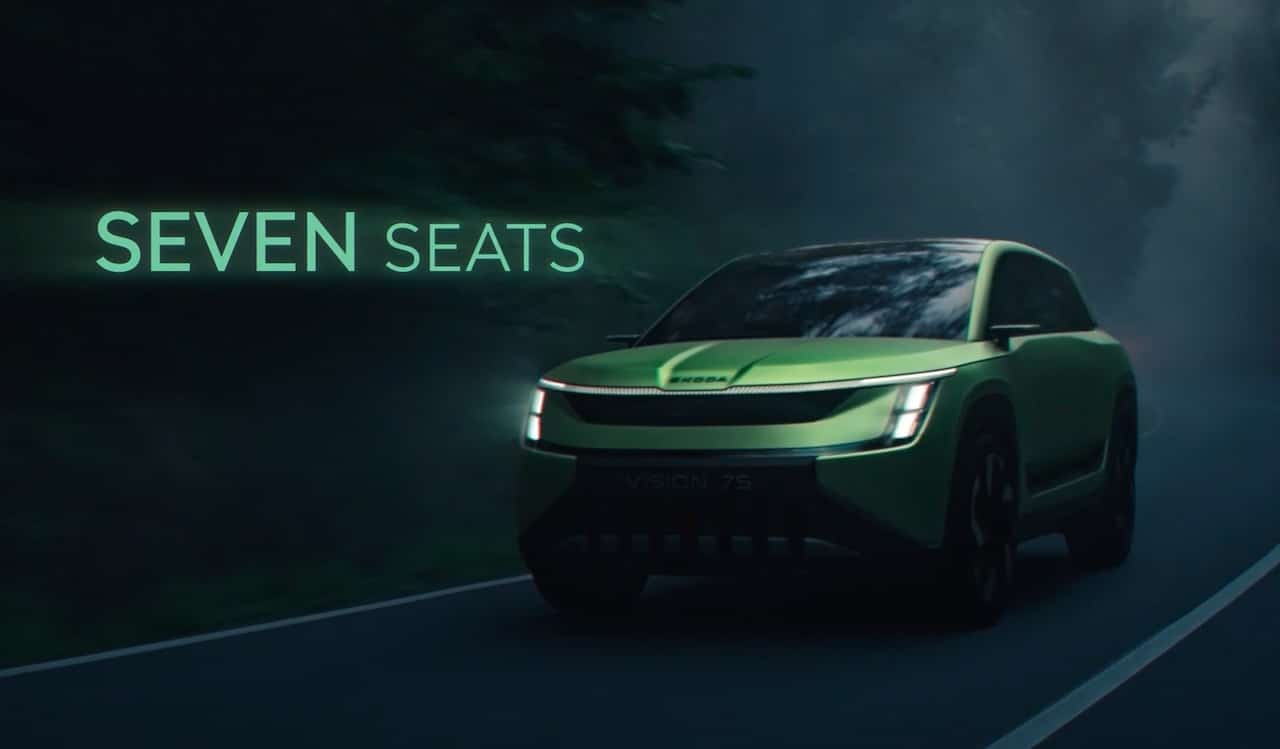 Skoda Peaq: la nuova ammiraglia elettrica 7 posti si scopre