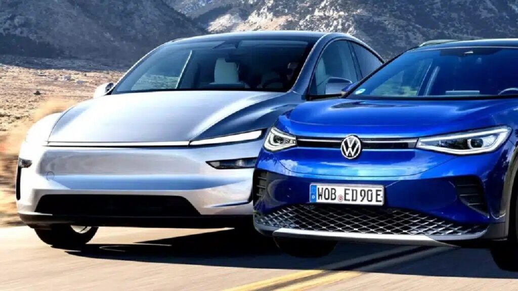 Volkswagen ha superato Tesla nella vendita di auto elettriche in Europa nel 2025