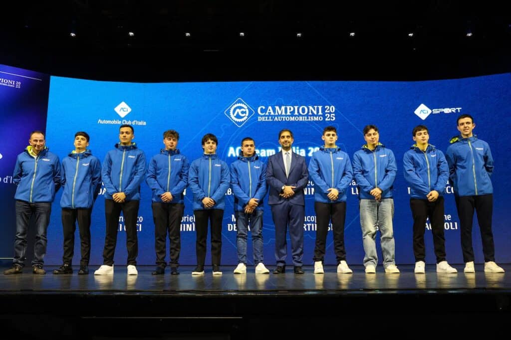 ACI: presentata la Nazionale Team Italia 2026 per il motorsport