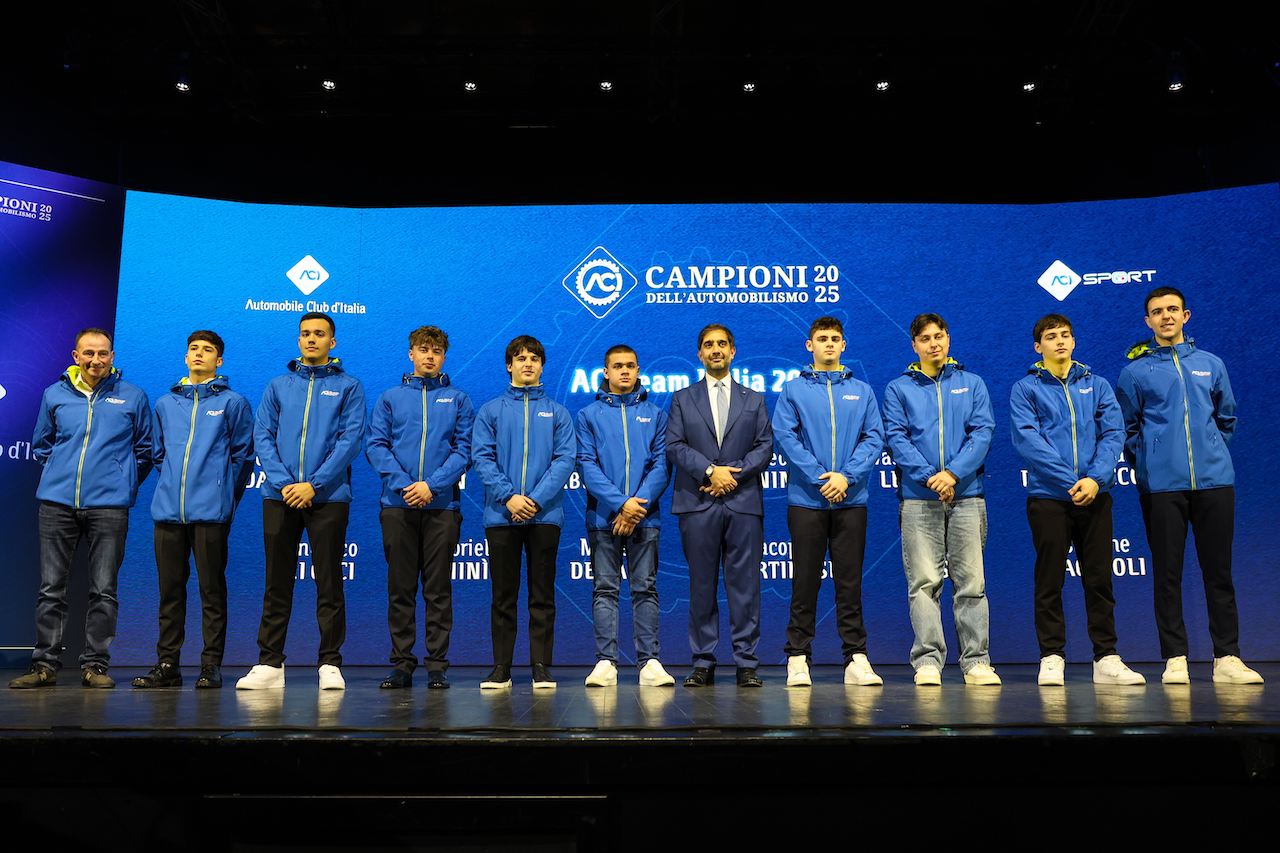 ACI: presentata la Nazionale Team Italia 2026 per il motorsport