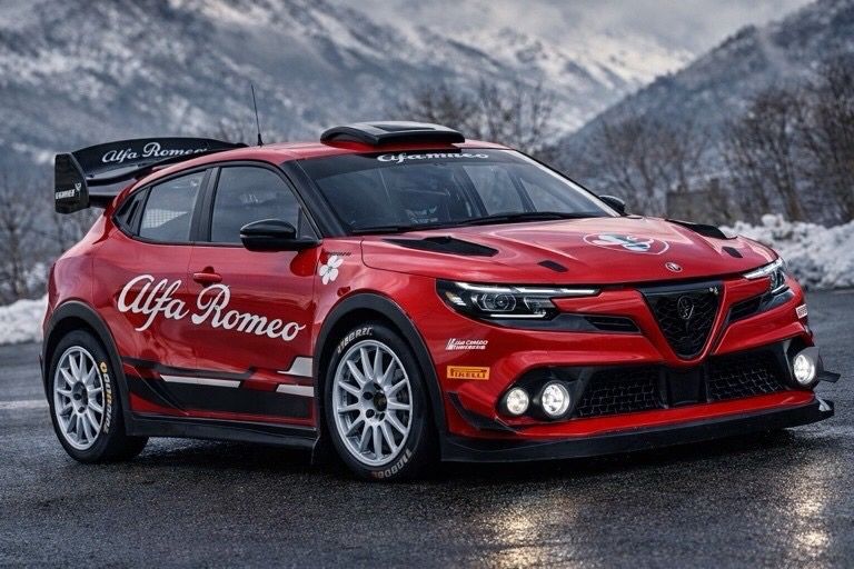 Alfa Romeo Junior Rally: il RENDER che accende il sogno del ritorno alle corse