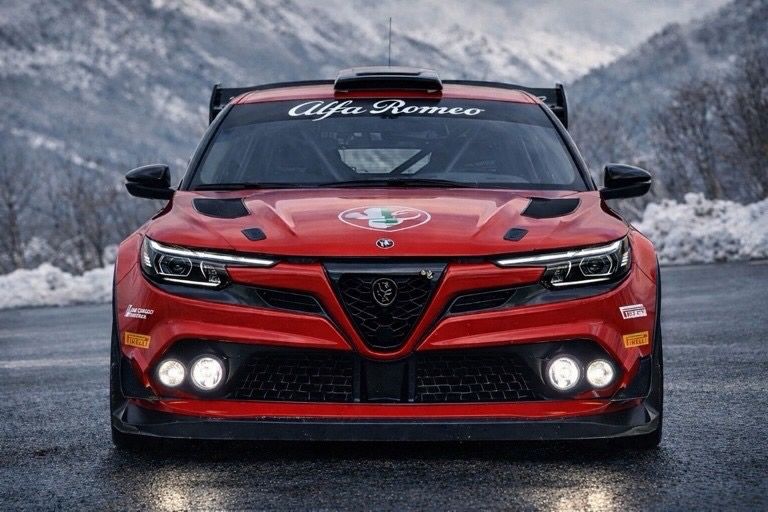 Alfa Romeo Junior Rally - render