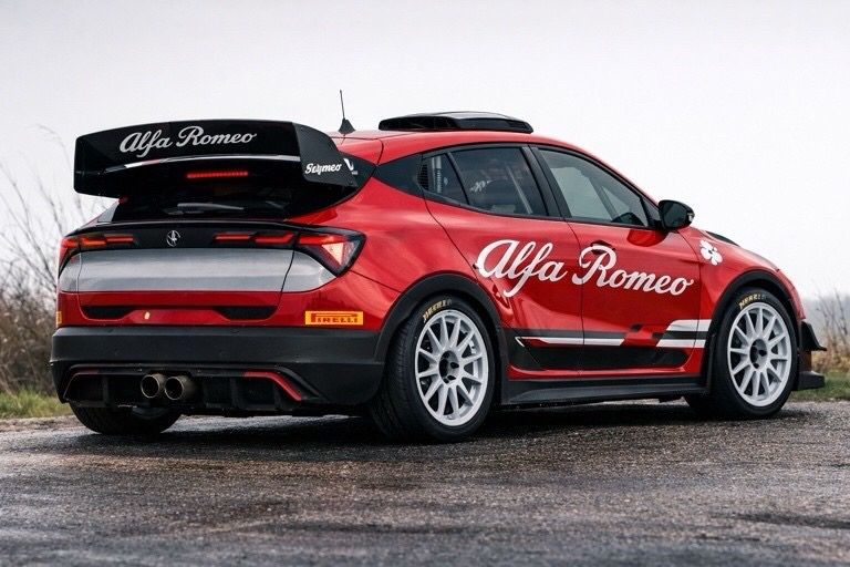 Alfa Romeo Junior Rally - render