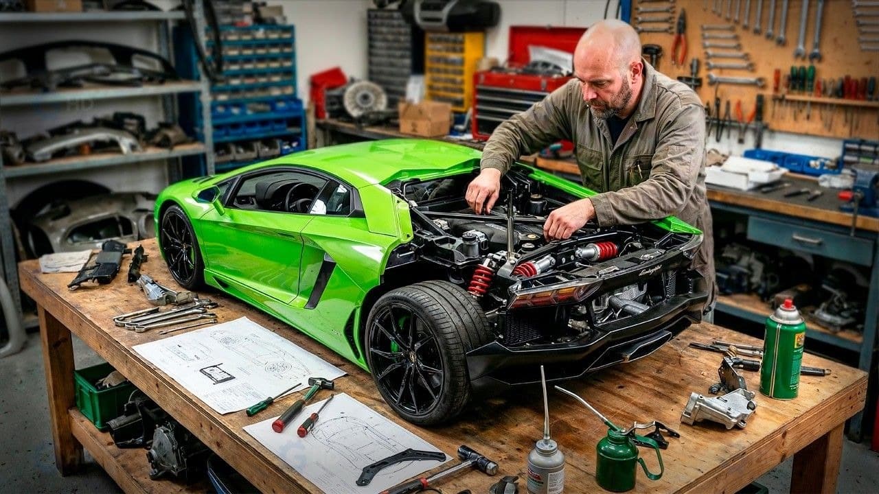 Una Lamborghini radiocomandata con motore V12: il video lascia senza parole
