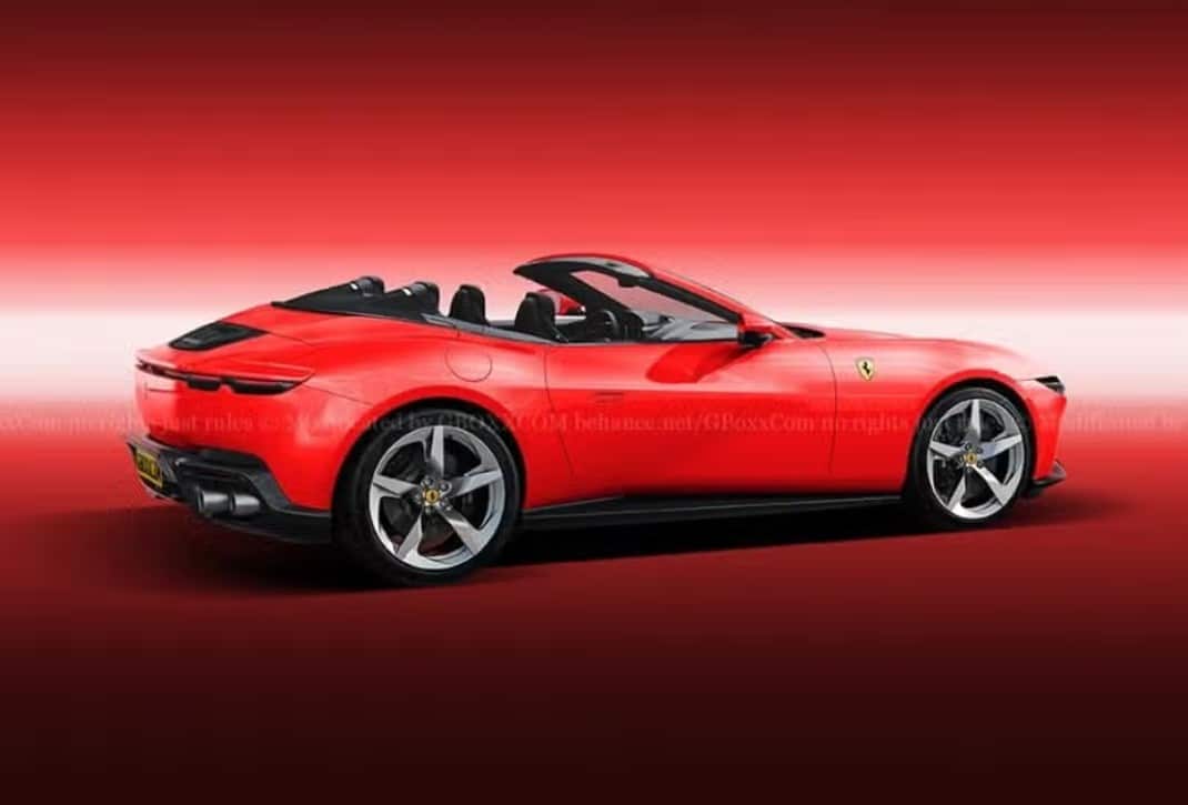 Ferrari Amalfi Spider - render