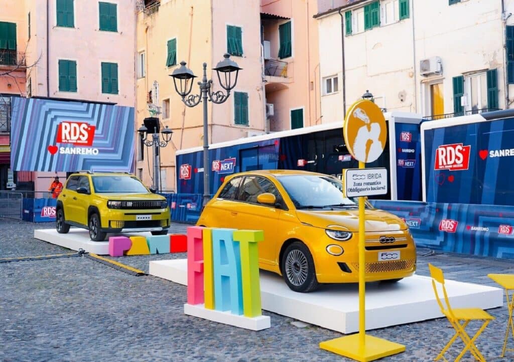 FIAT e RDS accendono Sanremo tra musica, emozioni e mobilità sostenibile