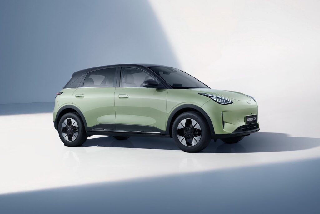 Geely EX2: l’elettrica più venduta in Cina è pronta per l’Europa