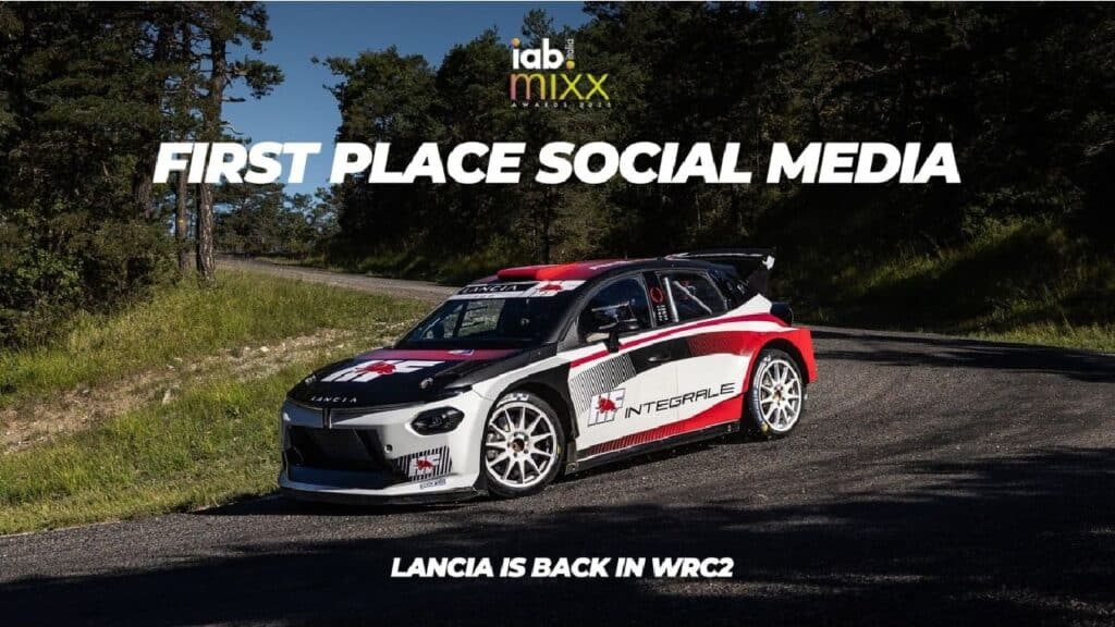 Lancia vince il Gold Award Social Media agli IAB MIXX Awards 2026