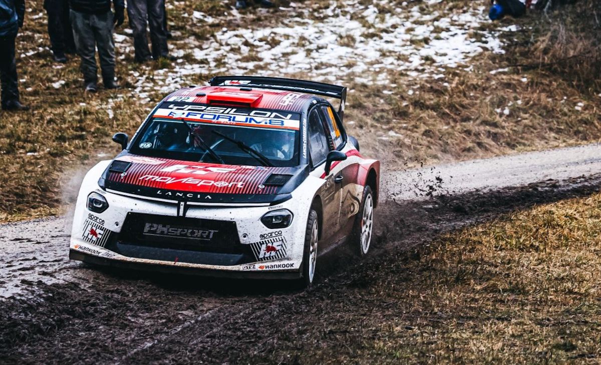 Lancia: in gara a Foligno per testare la Ypsilon Rally2 su sterrato