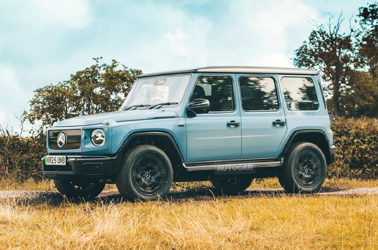 Mercedes-Benz Baby G: il fuoristrada compatto debutterà nel 2027 anche con motore termico [RENDER]