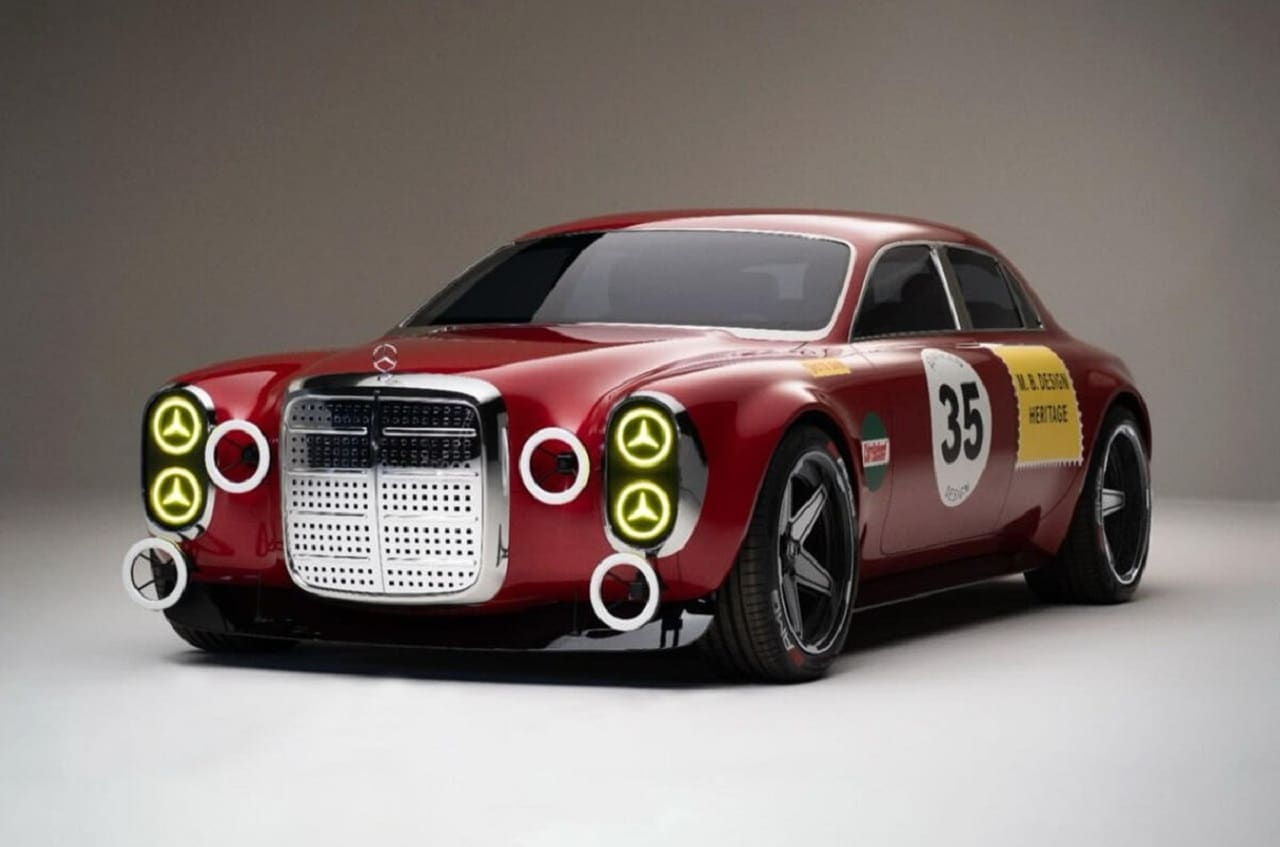 Gorden Wagener reinventa la “Red Pig”: omaggio moderno alla leggenda Mercedes