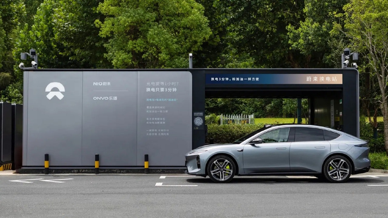 Nio, nuovo record per il battery swap: oltre 158 mila sostituzioni in 24 ore