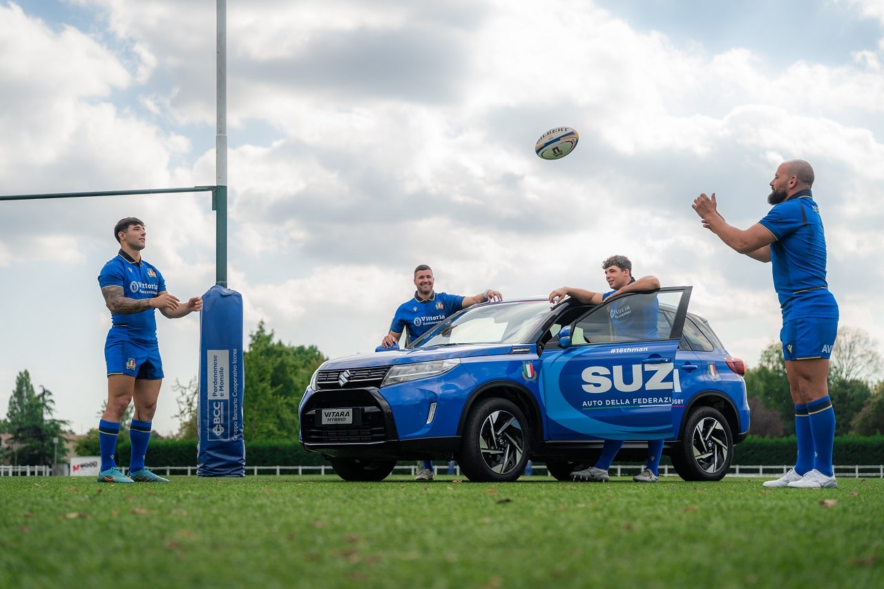 Suzuki partner della Federazione Italiana Rugby nel 2026