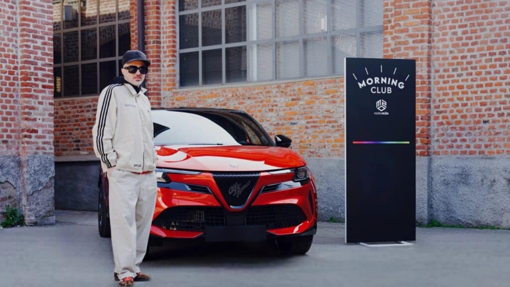 Alfa Romeo protagonista all’m2o Morning Club con Samuel dei Subsonica