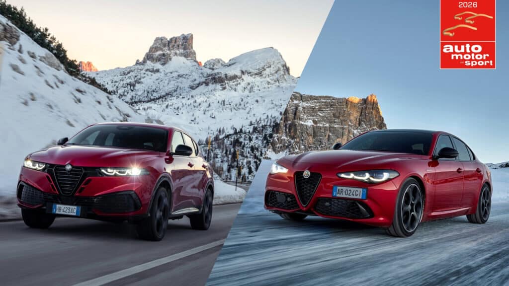 Alfa Romeo domina ai “Best Cars 2026”: Giulia e Tonale conquistano la Germania