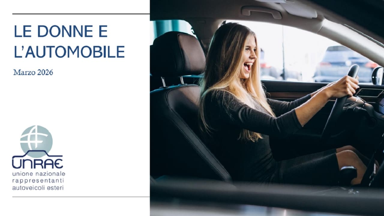 UNRAE, nel 2025 le donne accelerano sull’elettrico e valgono il 41,7% del mercato delle auto nuove
