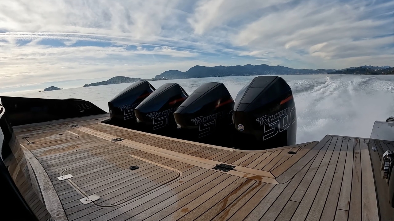 Mylius M47P 2026: la prova dello yacht open a motore superveloce