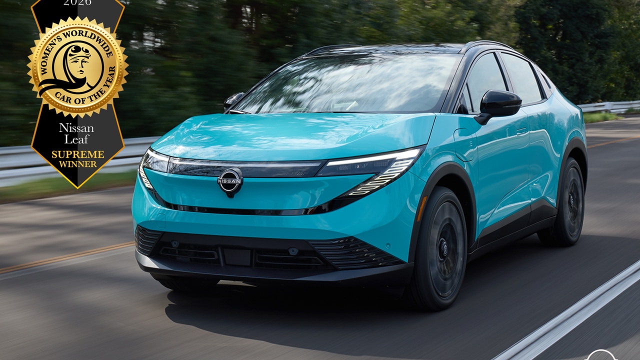 Nissan Leaf eletta Auto dell’Anno 2026 al Women’s Worldwide Car of the Year