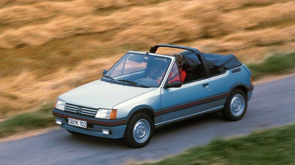 Peugeot 205 Cabrio: i 40 anni di un’icona degli anni ‘80