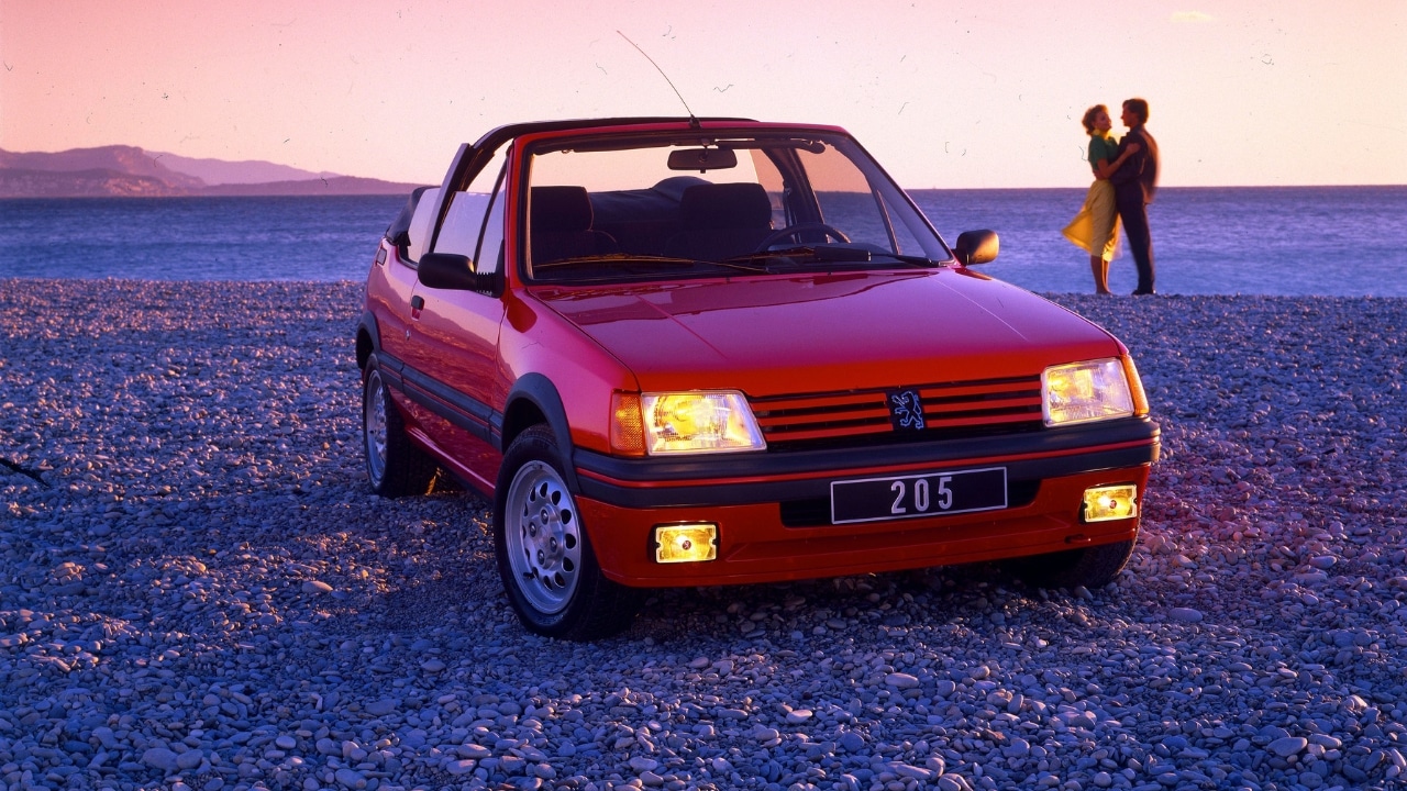 Peugeot 205 Cabrio: i 40 anni di un’icona degli anni ‘80