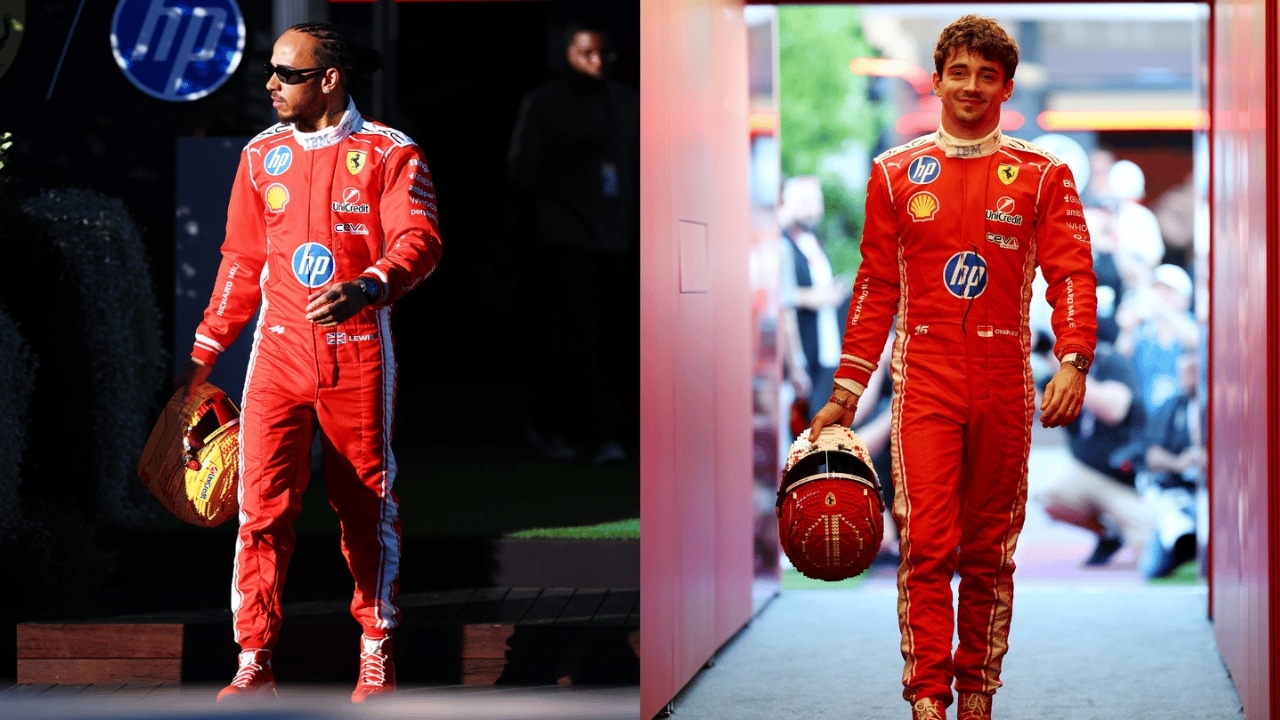 LEGO presenta i caschi Ferrari di Leclerc e Hamilton: nuovi set da collezione