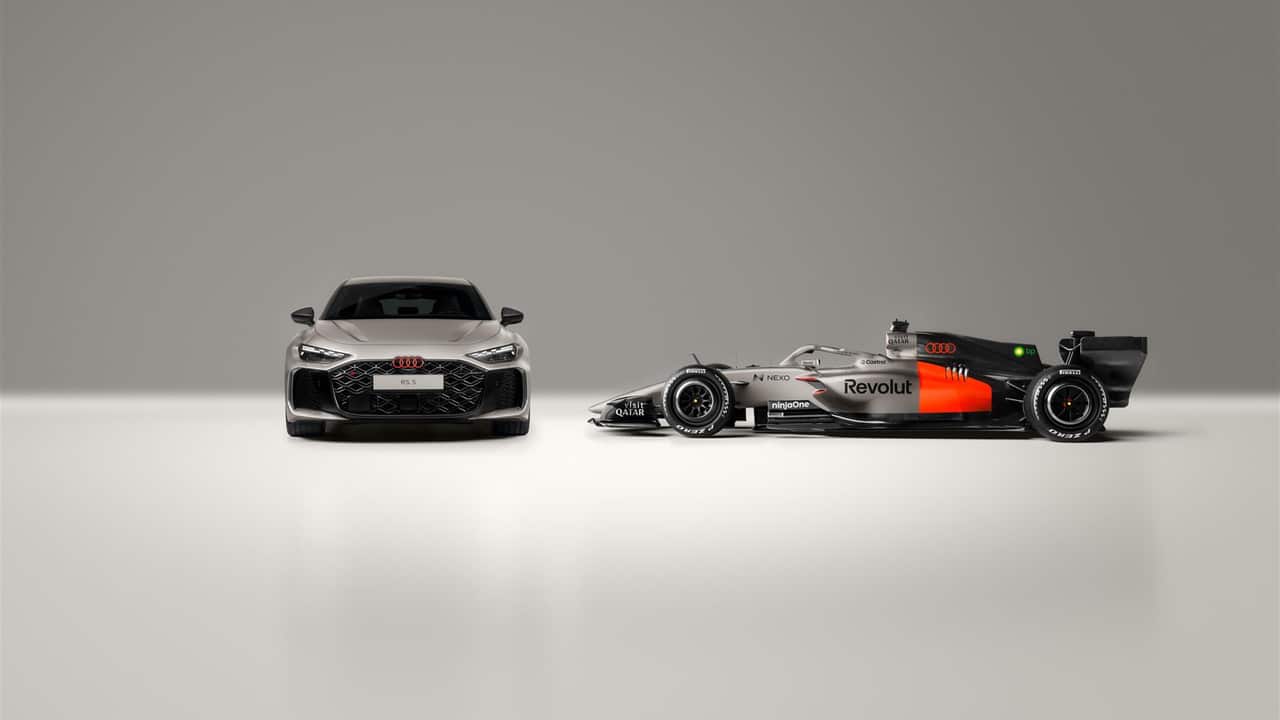 Audi RS 5 debutta in pista a Miami come hot lap car ufficiale del GP di F1