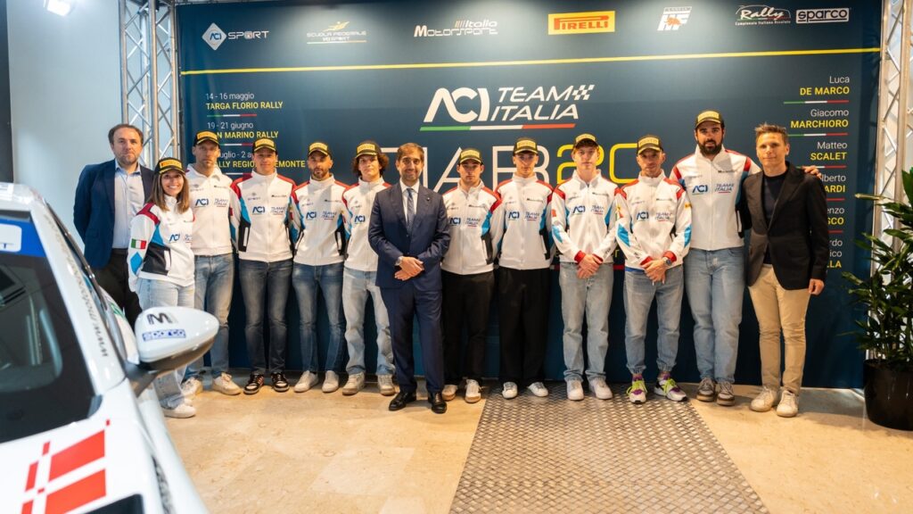 L’ACI presenta il CIAR Junior 2026: sei giovani talenti sulle Lancia Ypsilon HF Rally4 per inseguire il sogno WRC