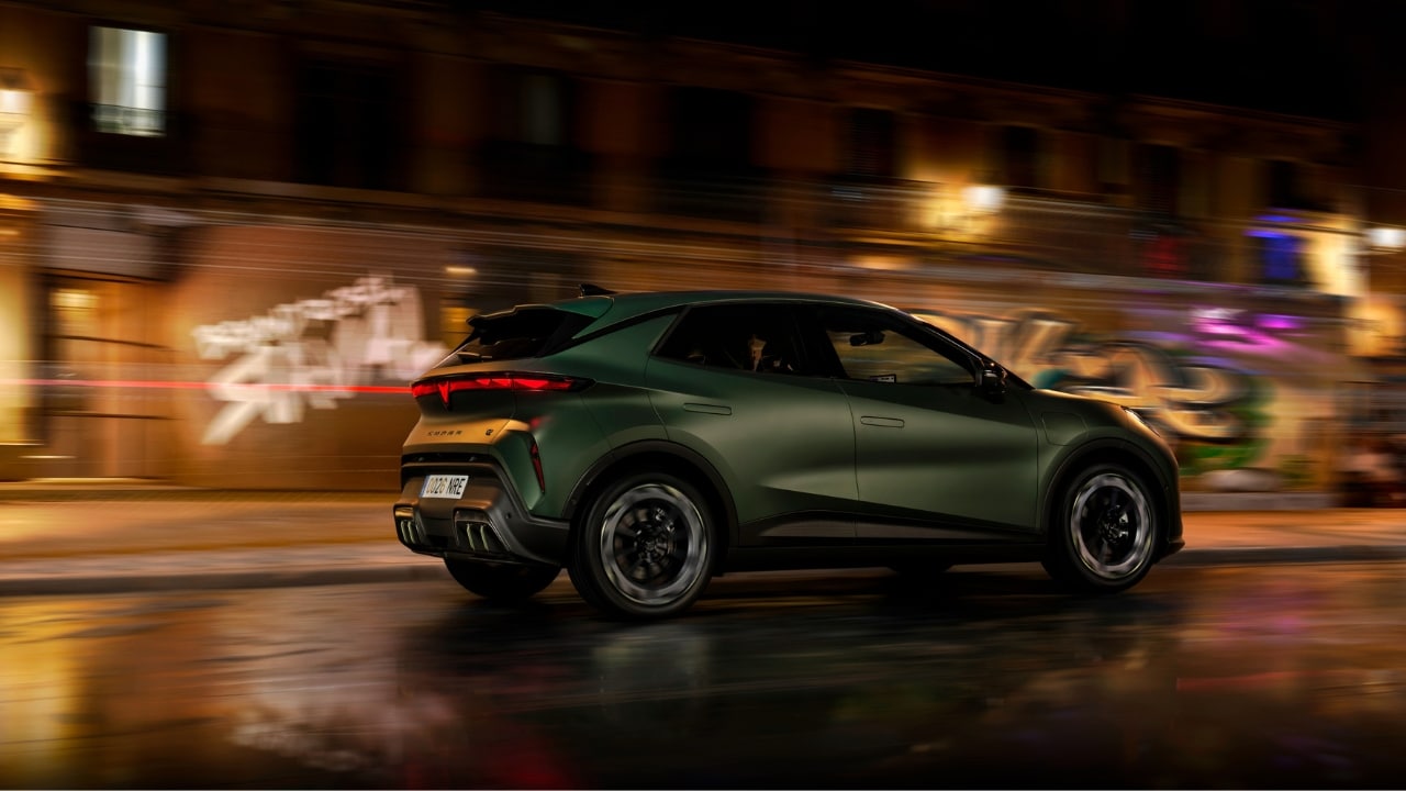 Cupra Raval: telaio ribassato e potenza per una guida coinvolgente