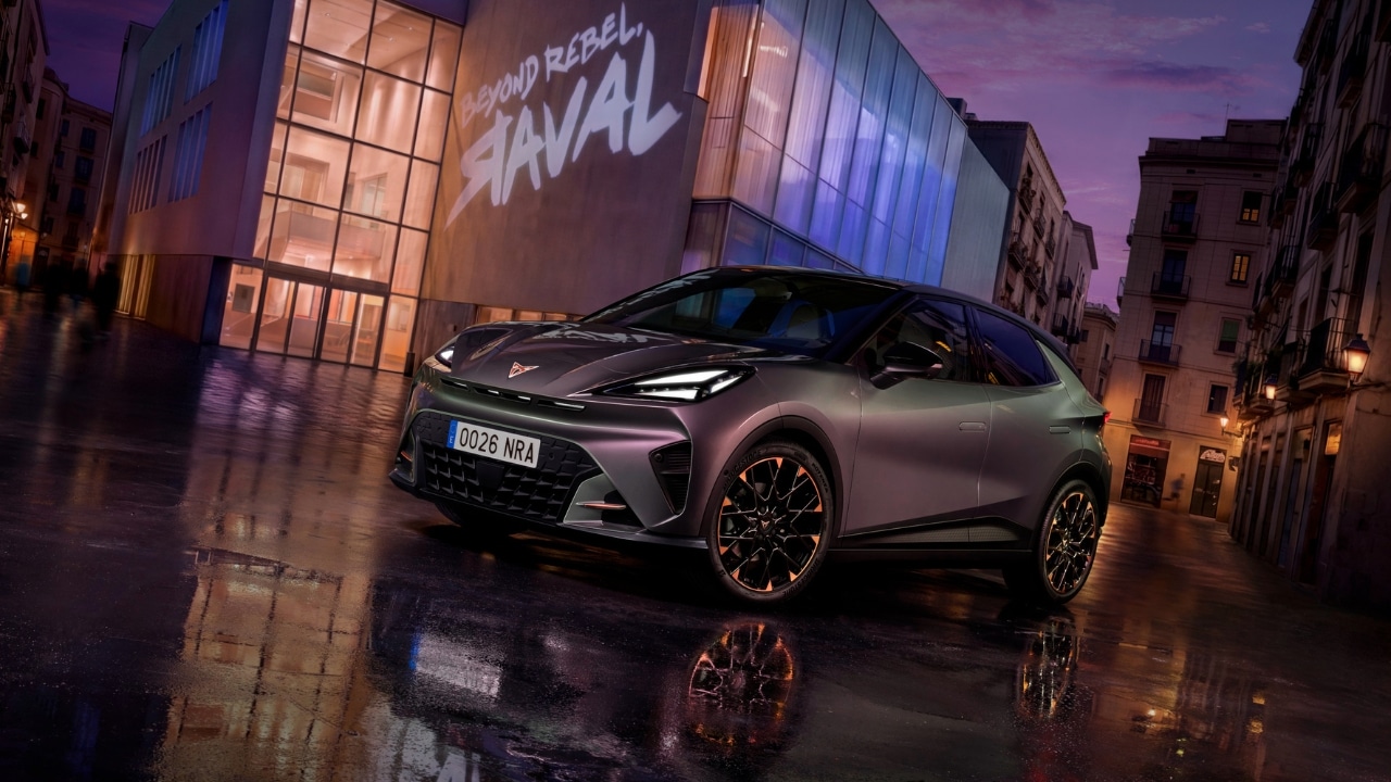 Cupra Raval: telaio ribassato e potenza per una guida coinvolgente