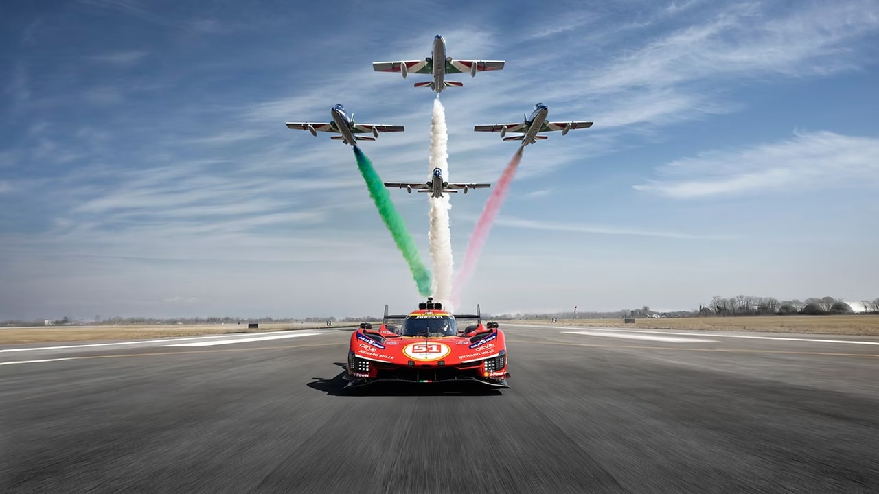Ferrari e Frecce Tricolori protagoniste di un evento speciale a Rivolto