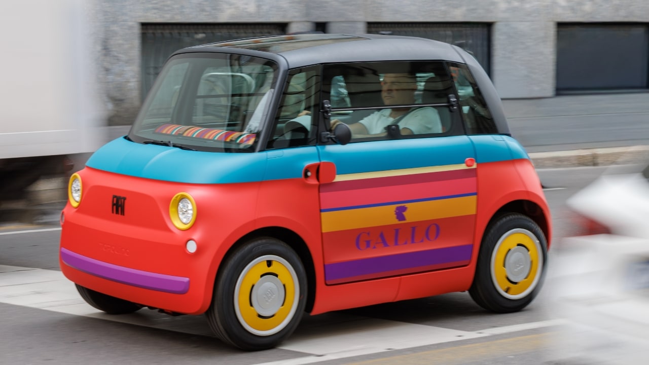 Fiat Topolino: le quattro interpretazioni 'marine' firmate Gallo