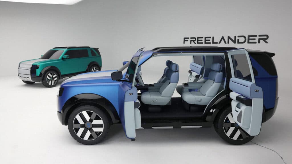 Freelander riparte dalla Cina: debutta il primo SUV elettrico 4x4