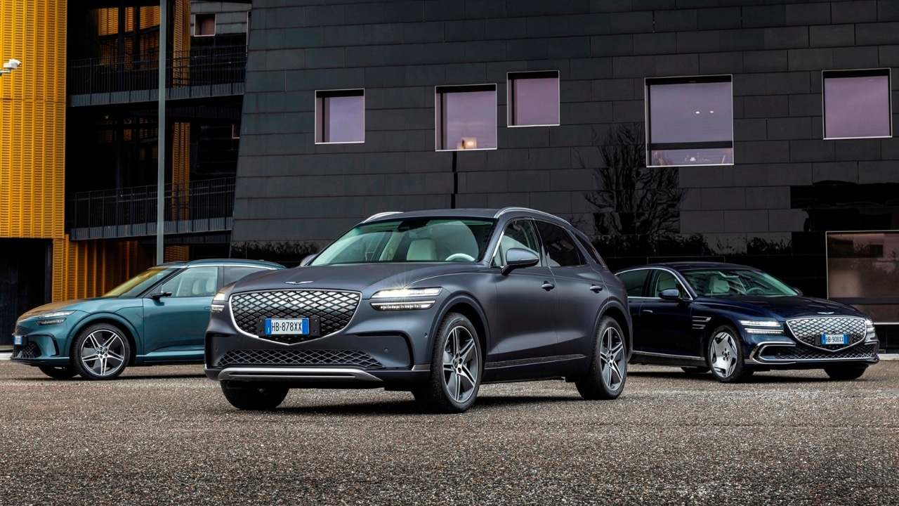Genesis apre gli ordini in Italia: prezzi e dettagli dei modelli elettrici GV60, GV70 e G80