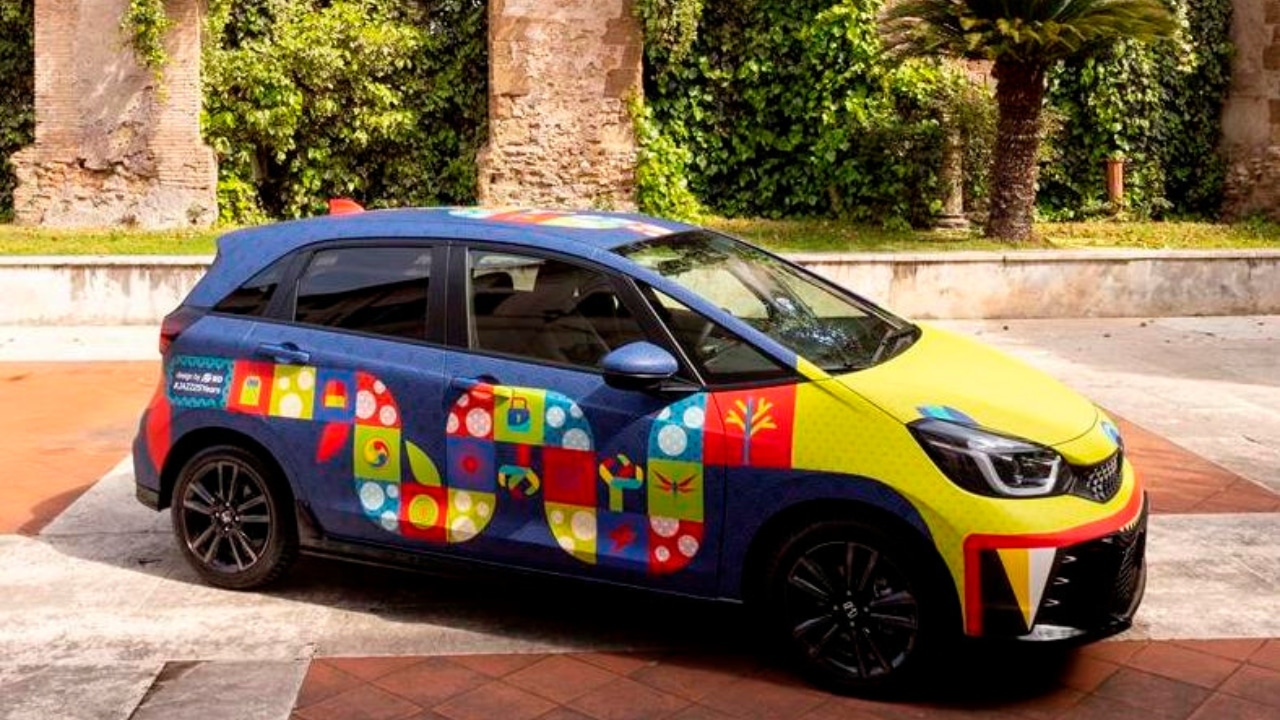 Honda Jazz compie 25 anni e si trasforma in opera d’arte con lo IED