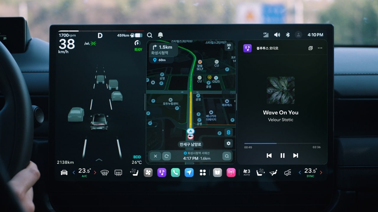 Hyundai: presentato il nuovo sistema di infotainment Pleos Connect